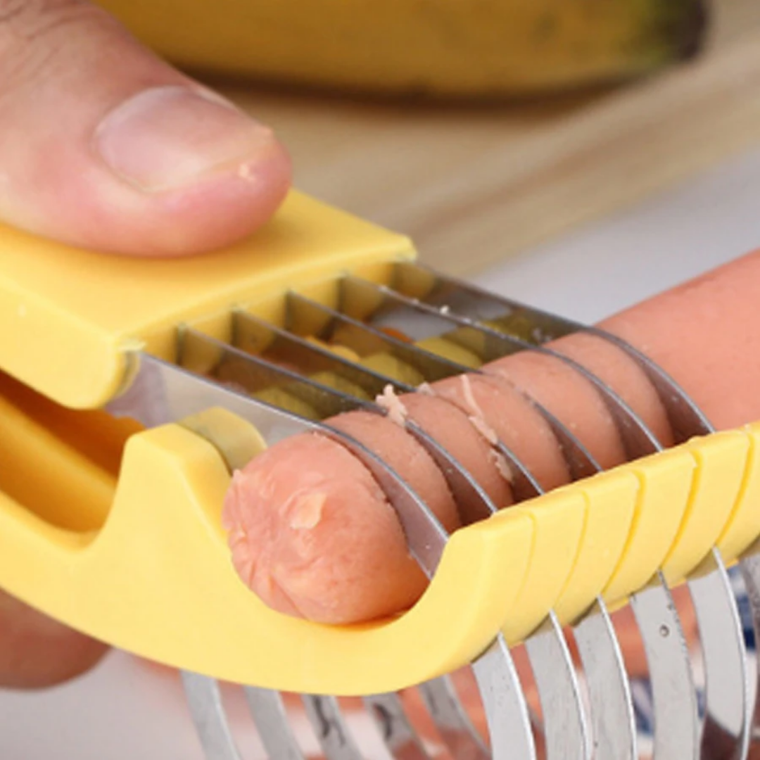 Trancheuse à saucisses, fruits et légumes