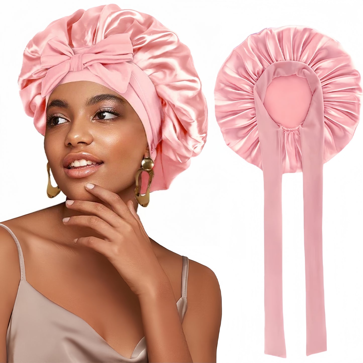Bonnet de Nuit en Satin